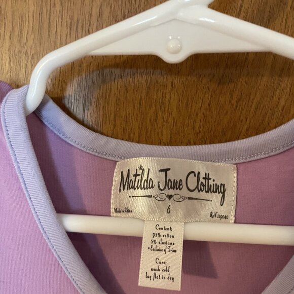 Matilda Jane "The Pier Dress" Good Hart Collection Girls Size 6 Sleeveless EUC - Picture 4 of 5